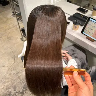 ミディアム 割れ癖も直す髪質改善 美容師✨みやたのヘアスタイル