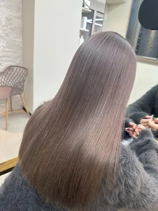 セミロング カラー 𝐑𝐲𝐮𝐤𝐢 【店長】ALEAPのヘアスタイル