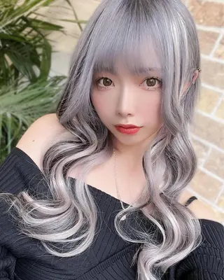 ロング カラー 北沢 隆のヘアスタイル