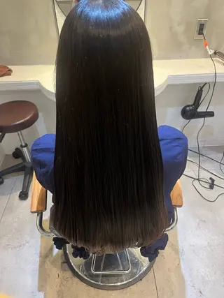 ロング 川端 美月のヘアスタイル