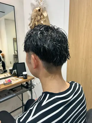 メンズ センターパート/ メンズ特化/日向🔥のヘアスタイル