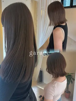 ロング カラー ヘアアレンジ MISAKI🤍 似合わせ透明感カラーのヘアスタイル