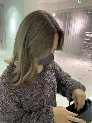 ミディアム VANCY所属・uchida daikiのヘアスタイル