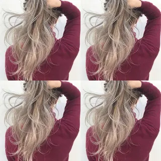 ロング カラー ヘアアレンジ 髪質改善land千葉所属・阿部 圭悟のヘアスタイル