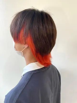 カラー メンズ SORA.桂川店所属・内野 友貴のヘアスタイル