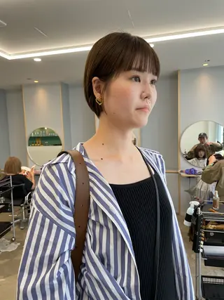 ショート カラー pole所属・【pole】 minaのヘアスタイル