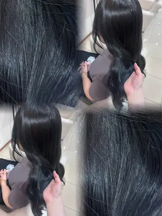 ロング 井上 昴のヘアスタイル