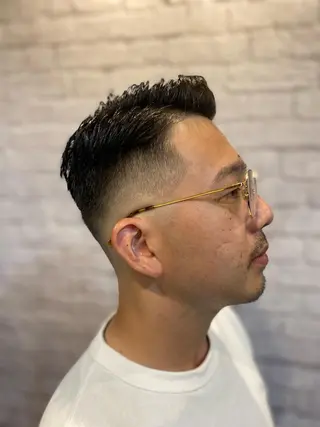 ショート 銀座マツナガ新宿野村ビル店所属・メンズカットなら 桃井大輔のヘアスタイル