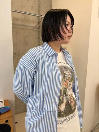 ショート NOUN所属・eri kinjoのヘアスタイル