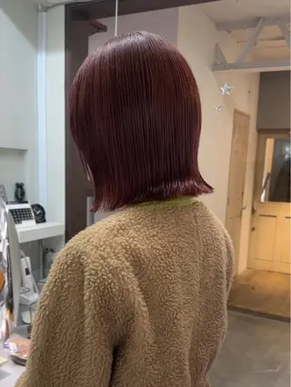 ミディアム カラー 暖色カラー/レイヤー 🌙 オノユリカのヘアスタイル