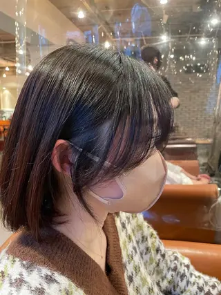 ショート ヘアアレンジ 韓国風カット/ 髪質改善 黒崎のヘアスタイル