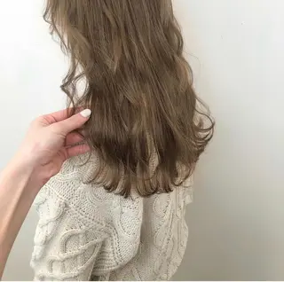 セミロング ParveMix 佐々木梨紗🤍のヘアスタイル