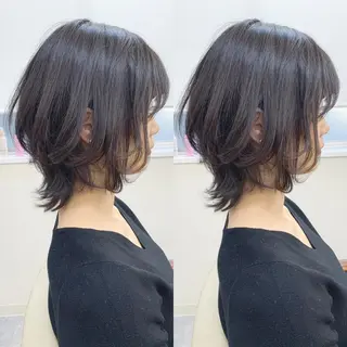 ミディアム H所属・H (エイチ) 烏丸御池店のヘアスタイル