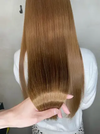 セミロング カラー エクラート銀座所属・🌈韓国ヘア KOUSUKE🌈のヘアスタイル