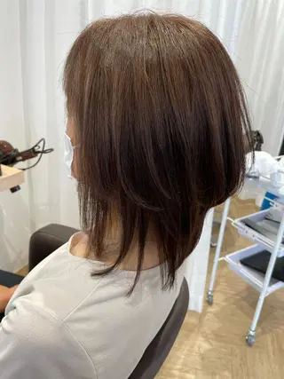 ミディアム カラー AVANCEなかもず店所属・AVANCE 長尾 尚悟のヘアスタイル