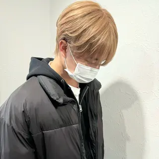 カラー メンズ IwAsh  大和駅店所属・shiho .のヘアスタイル