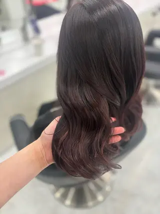 ロング 渋谷🥇透明感カラー 特化美容師のヘアスタイル