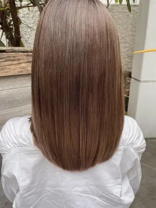 カラー 透明感｜暖色カラー｜ SUZUKAのヘアスタイル