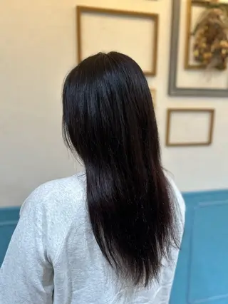 ロング カラー 河野 穂香のヘアスタイル