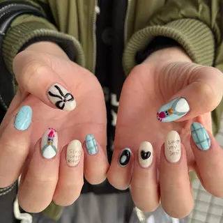 ネイル 小川 柚香のネイルデザイン