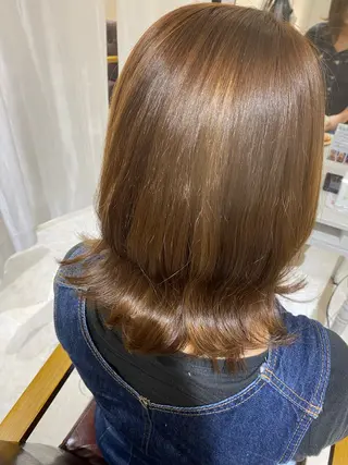 ミディアム 🎀 マエカワ ユウリ 🎀のヘアスタイル