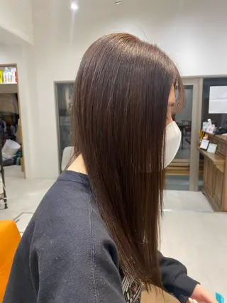 ロング 山﨑 燦人のヘアスタイル