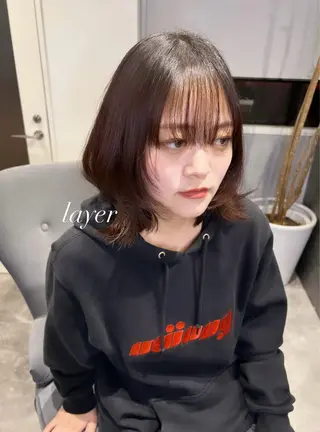 カラー TOMONA👑 GiseL梅田店のヘアスタイル