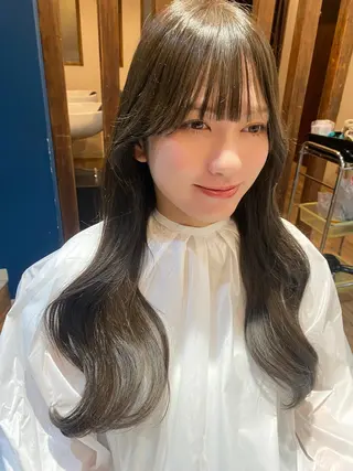 ロング カラー 🐰中村 優樹🤍のヘアスタイル