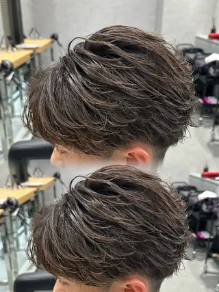 パーマ メンズ パーマ特化 まなるのヘアスタイル