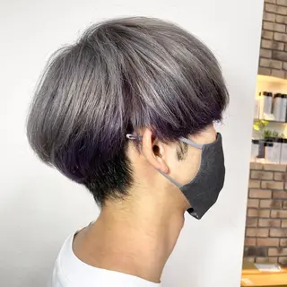 カラー メンズ 💫カットパーマ💫 伊原虎太郎のヘアスタイル