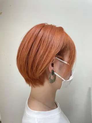 ショート N+所属・前田 菜奈子のヘアスタイル