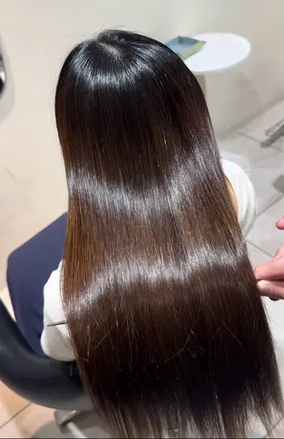 セミロング カラー cue所属・mayu/カラー /縮毛矯正/ブリーチのヘアスタイル