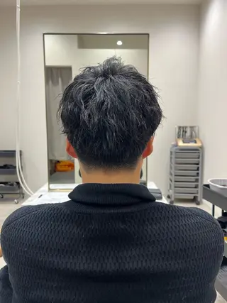 パーマ メンズ number大分/ 磯部栞里のヘアスタイル