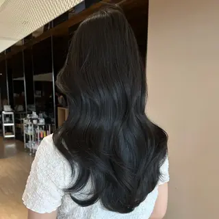 ロング カラー レイヤー/顔周り /透明感🩶高橋大のヘアスタイル