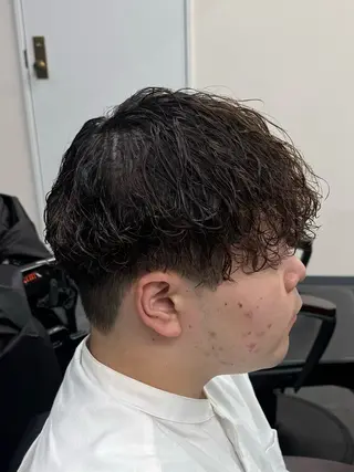 パーマ メンズ 柏メンズカットパーマ NO.1タイチのヘアスタイル