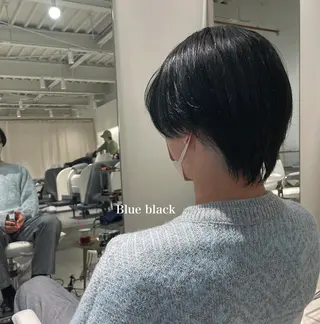 ショート カラー メンズ 峯崎 葵のヘアスタイル