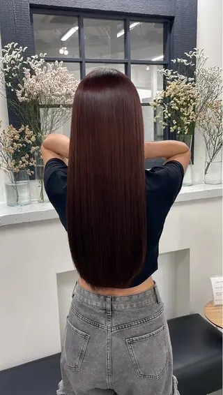 ロング soigne 表参道【ソワネ】所属・艶髪🩰透明感カラー 🫧あやみのヘアスタイル