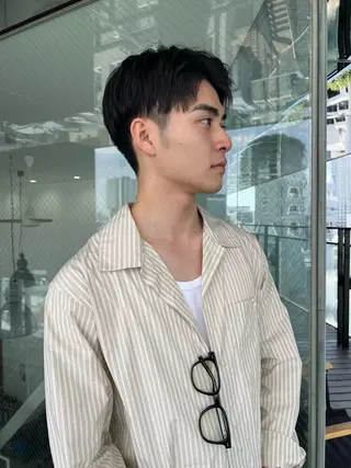 ショート メンズ 表参道メンズカット hikariのヘアスタイル