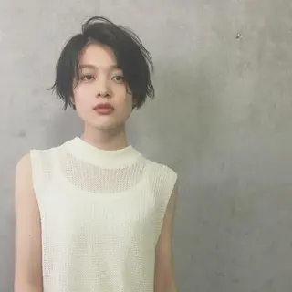 ショート パーマ coii コイ【原宿/表参道】のヘアスタイル