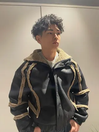 ショート パーマ メンズ 🔱メンズパーマ特化 🔱山下和輝のヘアスタイル