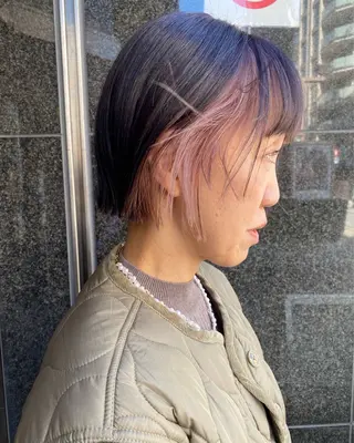 ショート sea's所属・ヒラカホ/矢場町/ ブリーチ/似合わせのヘアスタイル