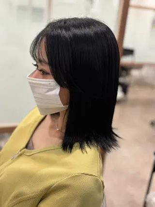 ミディアム Carrefour OHANA　ayuのヘアスタイル