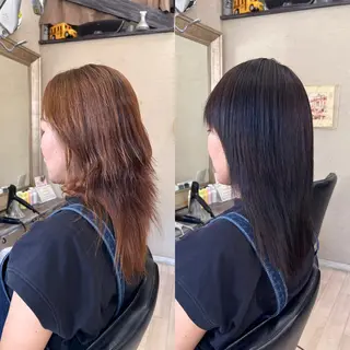セミロング ✨髪質改善・縮毛矯正 専門美容室マーベルのヘアスタイル