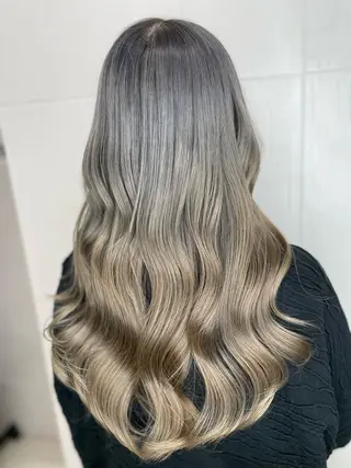 セミロング カラー BOOTH share saron所属・今井 勝也のヘアスタイル