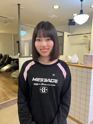 ミディアム 松村 愛輝のヘアスタイル