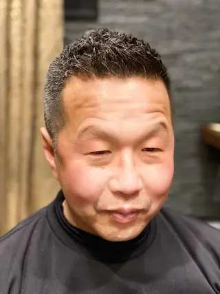 ショート メンズ HIRO GINZA barber shop神楽坂店所属・波岡 萩斗のヘアスタイル