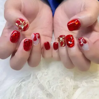 ネイル 新井 ひなののネイルデザイン