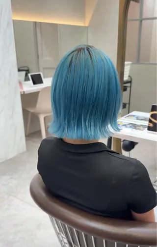 ミディアム 坂口 京平のヘアスタイル