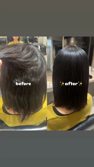 ミディアム HARUHI 銀座 美容師౨ৎ⋆˚のヘアスタイル