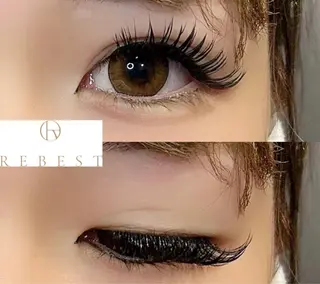 マツエク・マツパ yuuka REBEST心斎橋のマツエク・マツパデザイン